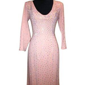 Wow Couture Luxurious Designer Swarovski Crystals Beaded Evening Prom Gown Dress